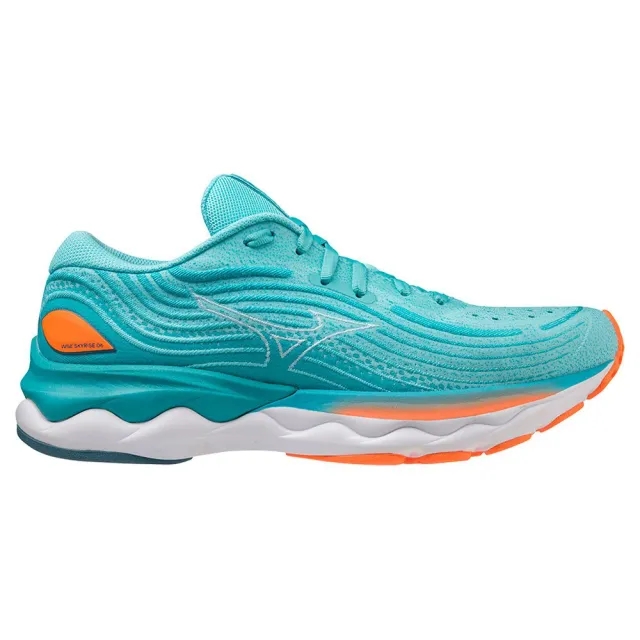 Mizuno Wave Skyrise 4 Neutral Running Shoe Women - Blue, White