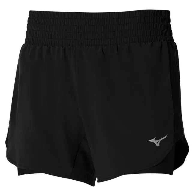 Mizuno 2in1 4.5in Shorts Women - Black