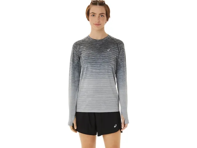 ASICS Seamless Running Top Women - White, Grey