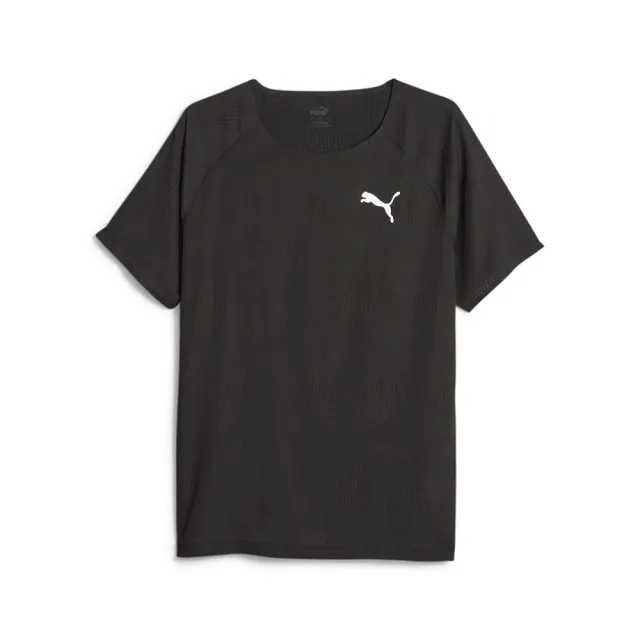 Puma Run Ultraspun Short Sleeve T-shirt  - Black