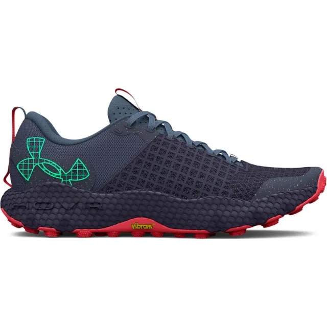 Under Armour HOVR DS Ridge Trail Running Shoe - Grey, Red