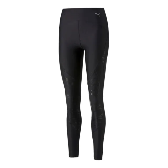 Puma Ultraform Highwaist Fleece Shine All Over Print Tight Women - Black