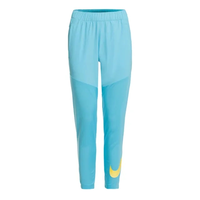 Nike Dri-Fit Swoosh Running Pants Women - Blue, Grey