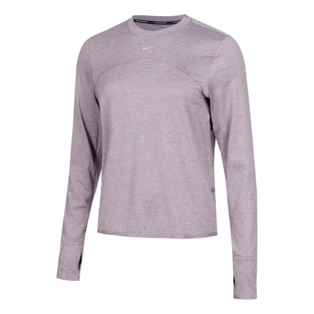 Nike Dri-Fit Swift Element UV Crew-Neck Running Top Women - Lilac