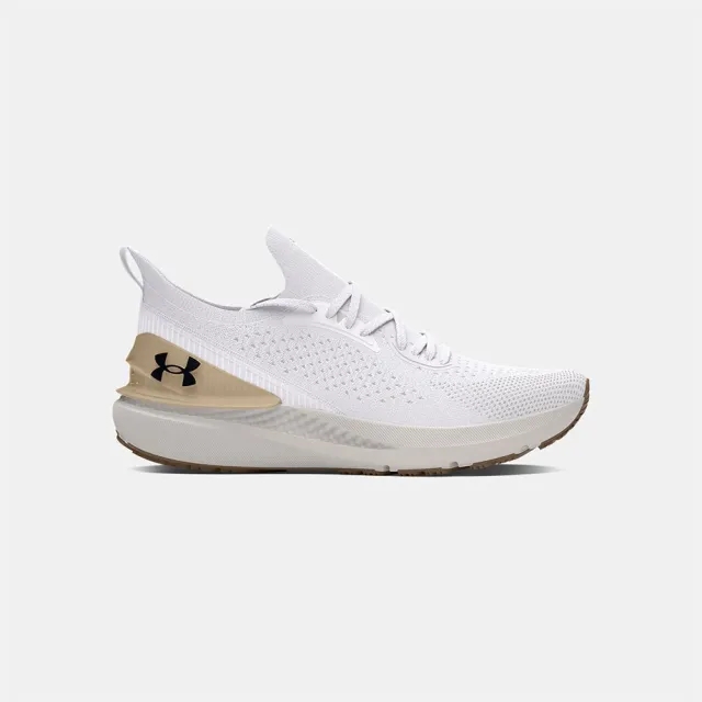 Women's  Under Armour  Shift Running Shoes White / White Clay / Black 7.5