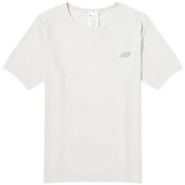 New Balance Athletics Jacquard T-Shirt - Grey - Size XL - Grey