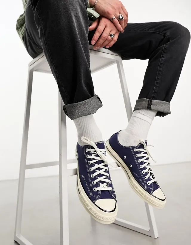 Converse Chuck 70 Ox Low Women's - Blue, Blue