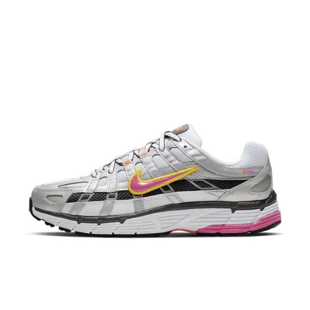 Nike P-6000 Unisex Trainers In White And Laser Pink