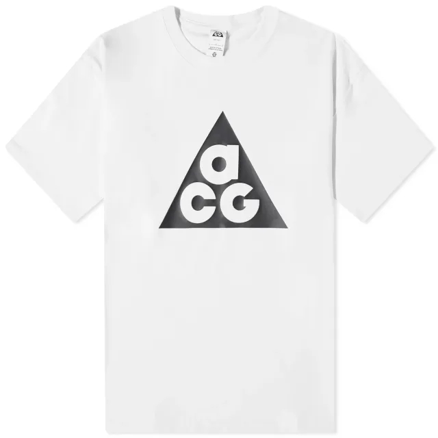 Nike Acg Short-Sleeve T-Shirt Men Shortsleeves White
