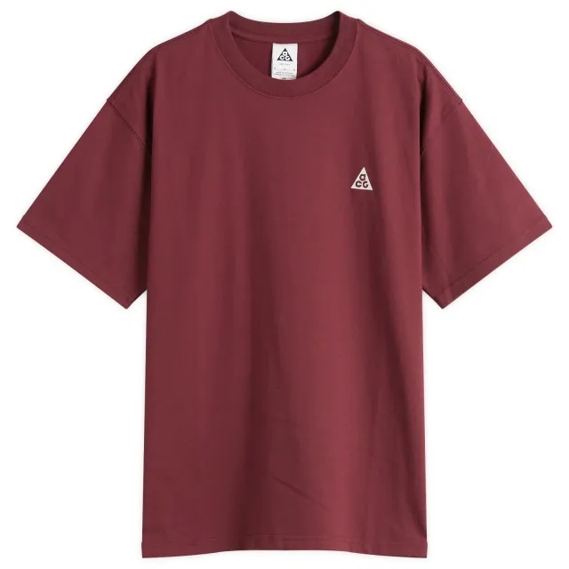 Nike Men's Acg Logo T-Shirt Night Maroon