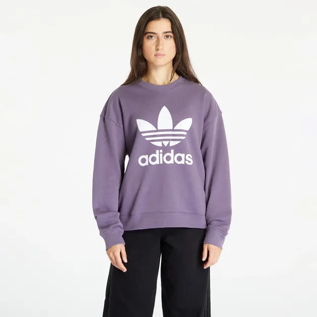 adidas Originals Sweatshirt Adidas Trefoil Crew Sweat Shale Violet L