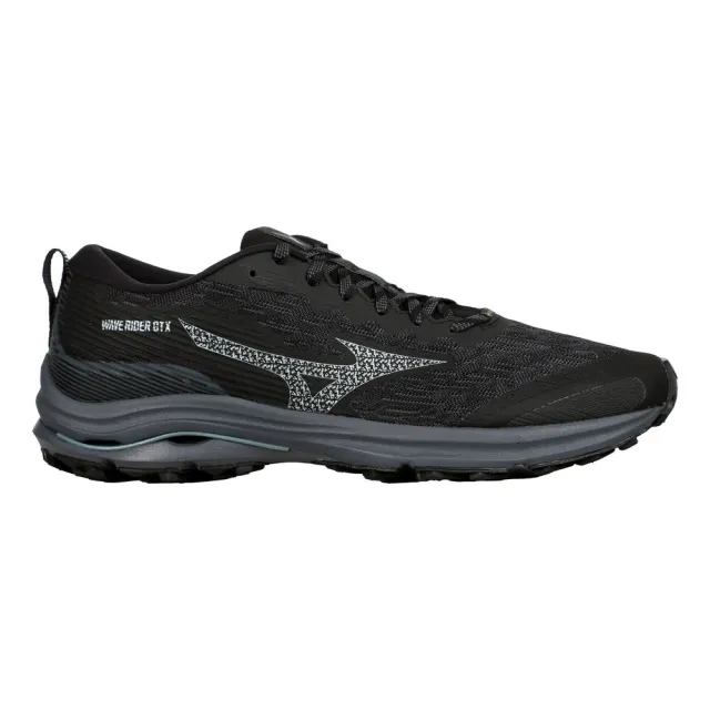 Mizuno Wave Rider GTX Trail Running Shoe Men - Black, Grey