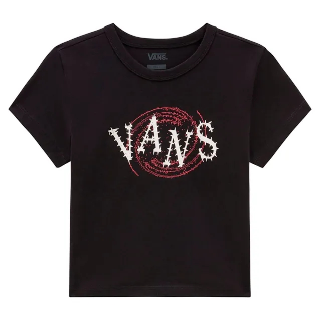 T-Shirt Vans Spiral Down Mini Black Xs