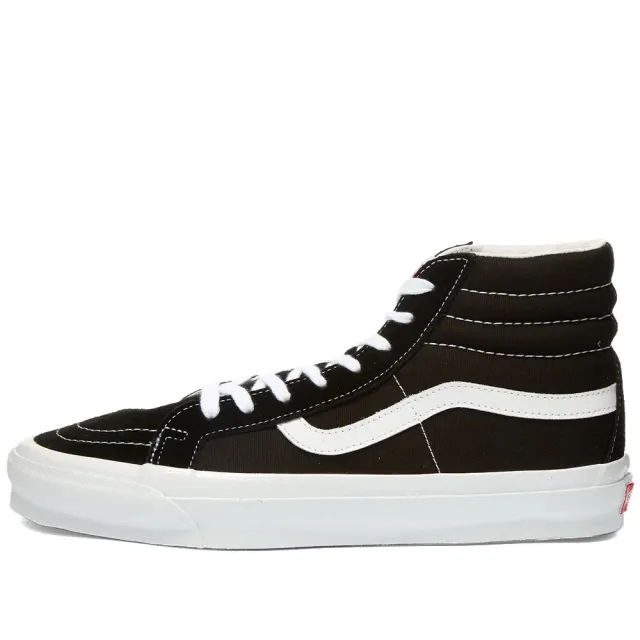Vans Men's Vault UA OG Sk8-Hi LX Black/True White