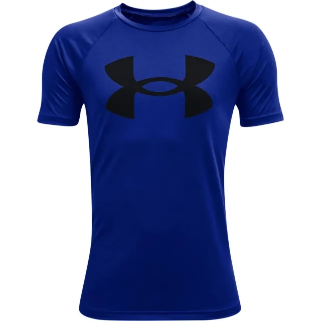 Under Armour Tech Big Logo T-Shirt Boys - Blue, Black