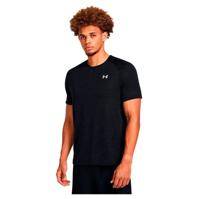 Under Armour Trail Run Short Sleeve T-shirt  - Black