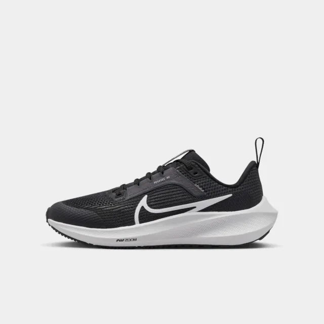 Nike Air Zoom Pegasus 40 Big Kids' Road Running Shoes - Black