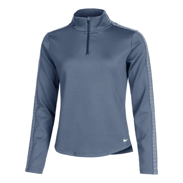 Nike Therma-FIT One Half-Zip Running Shirt Women - Blue, White