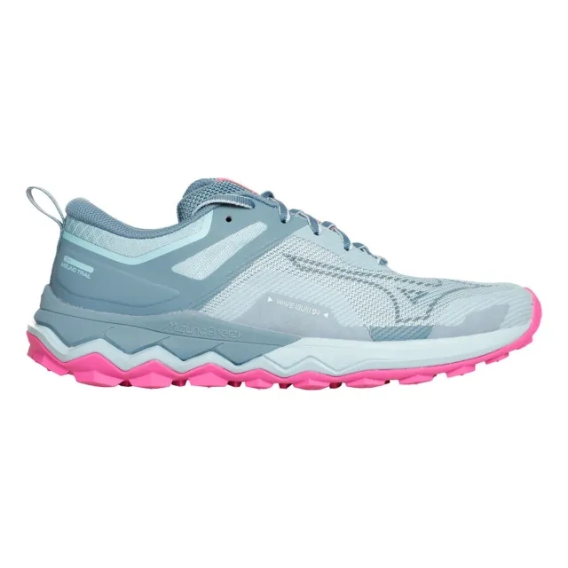Mizuno Wave Ibuki 4 Trail Running Shoe Women - Petrol, Pink