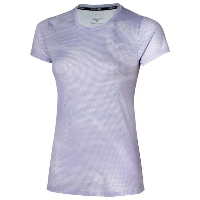 Mizuno Core Graphic Short Sleeve T-shirt  - Purple
