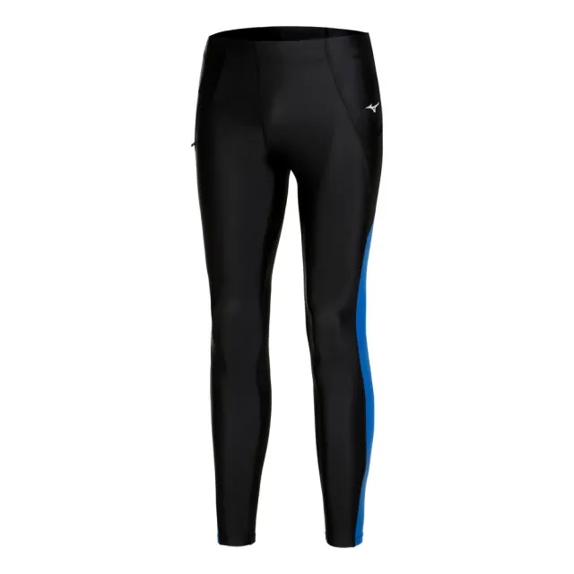 Mizuno Core Long Running Tights Men - Black, Blue