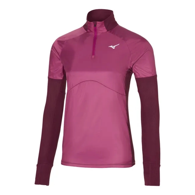 Mizuno Hybrid Long Sleeve Women - Violet