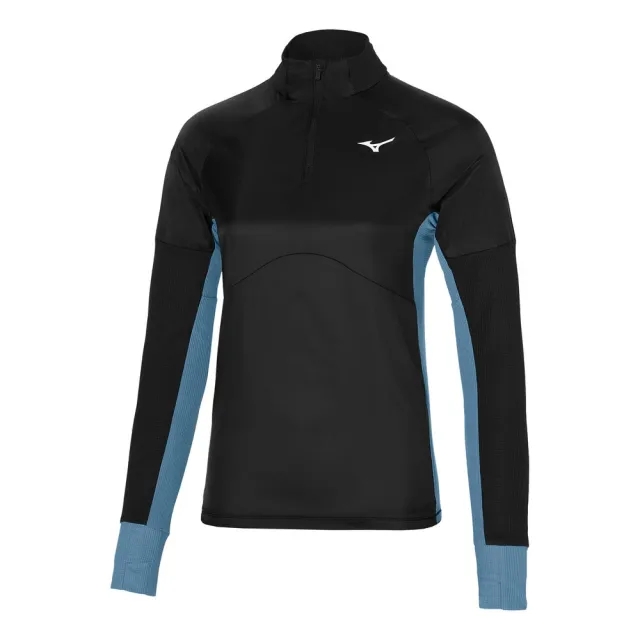 Mizuno Hybrid Long Sleeve Women - Black