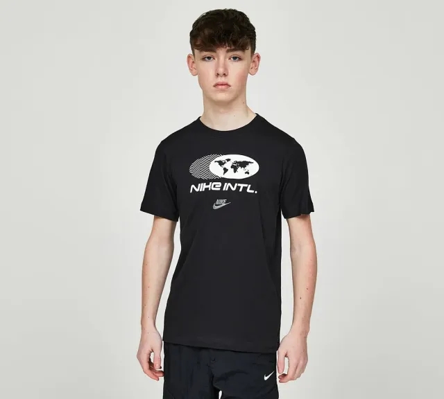Nike Junior Amplify T-Shirt - Black - Size M/B - Black