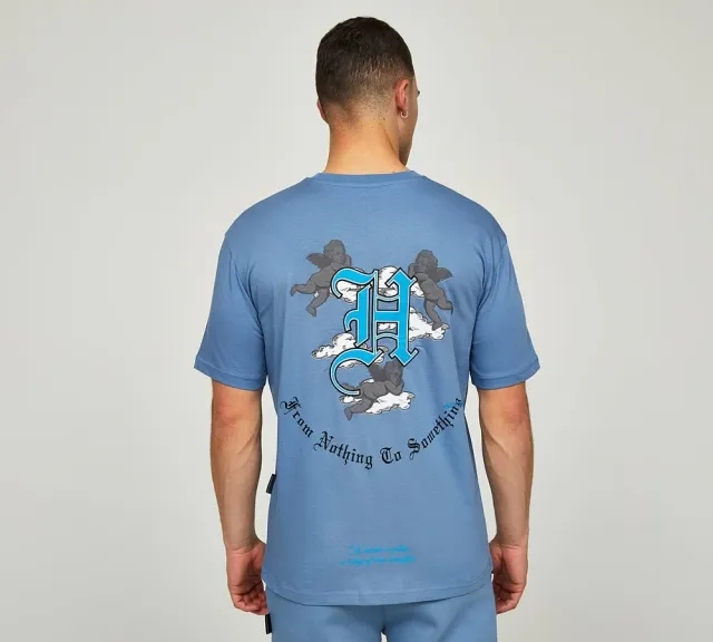 Hoodrich OG Empire T-Shirt - Blue - Size L - Blue