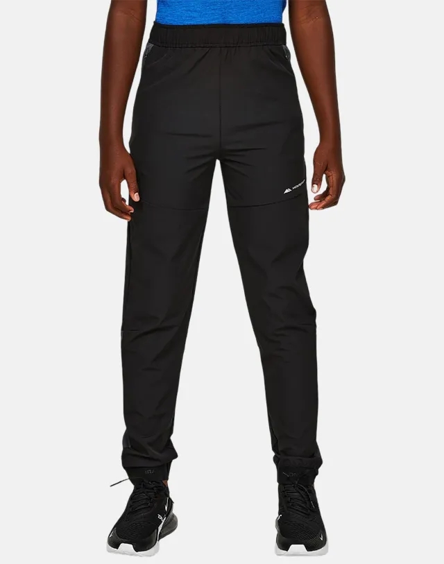 Monterrain Junior Deflect Woven Running Pant - Black - Size XL/B - Black