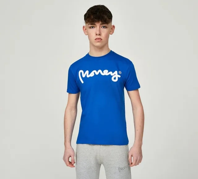 Money Clothing Junior Dove T-Shirt - Blue - Size 8-9Y - Blue