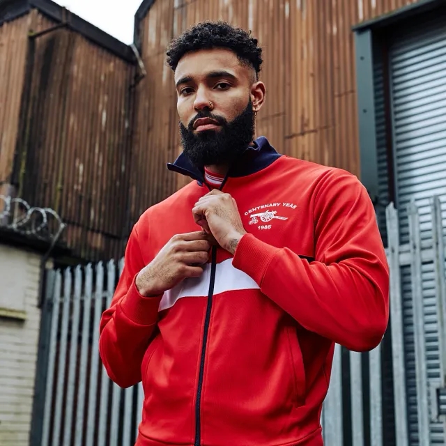Score Draw Arsenal Retro 1985 Centenary Track Jacket