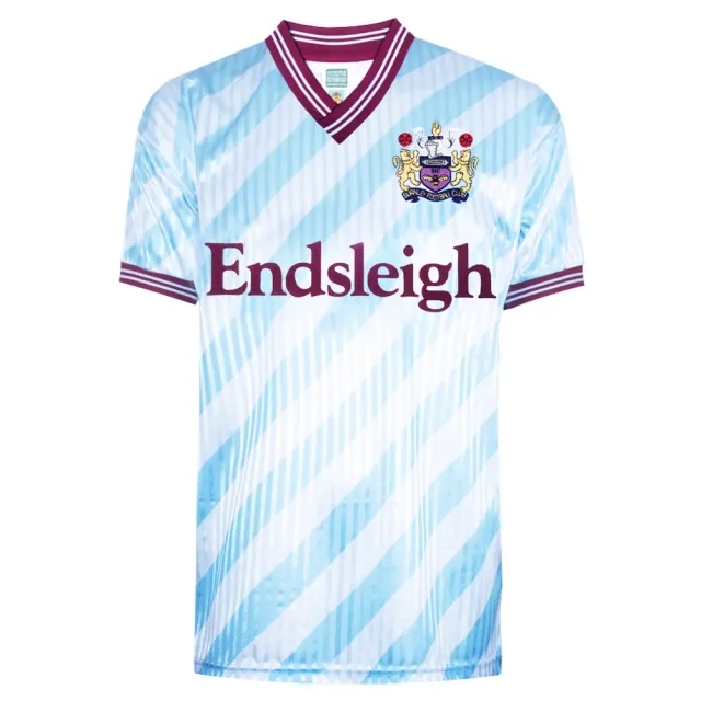 Score Draw Burnley Mens SS Away Shirt 1988/89