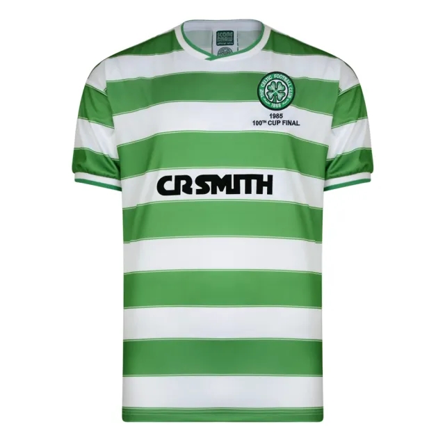 Score Draw Celtic 1985 Scottish Cup Final  Retro Shirt