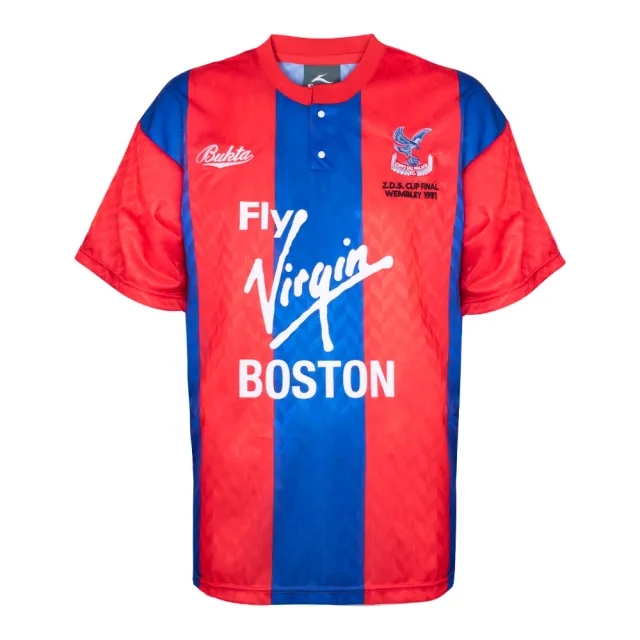 Score Draw Crystal Palace 1991 ZDS Final Bukta Shirt