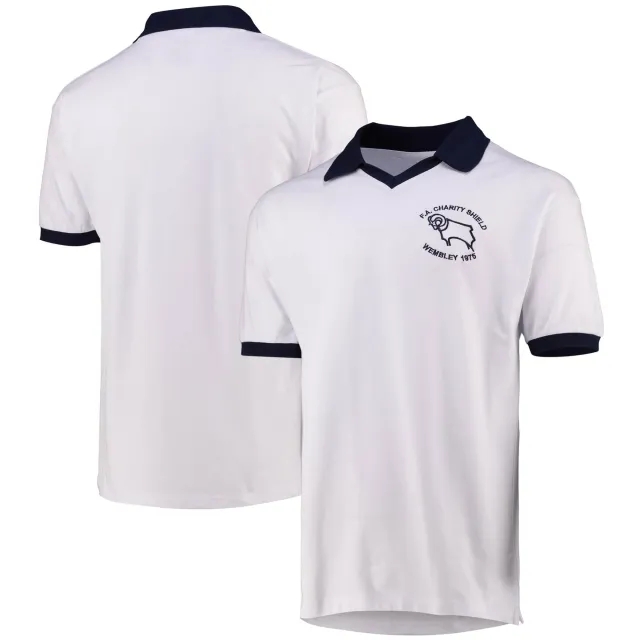 Scoredraw Retro Derby County 1975 Charity Shield shirt