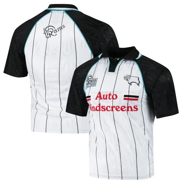 Score Draw Derby County Mens SS Home Shirt 1994/95
