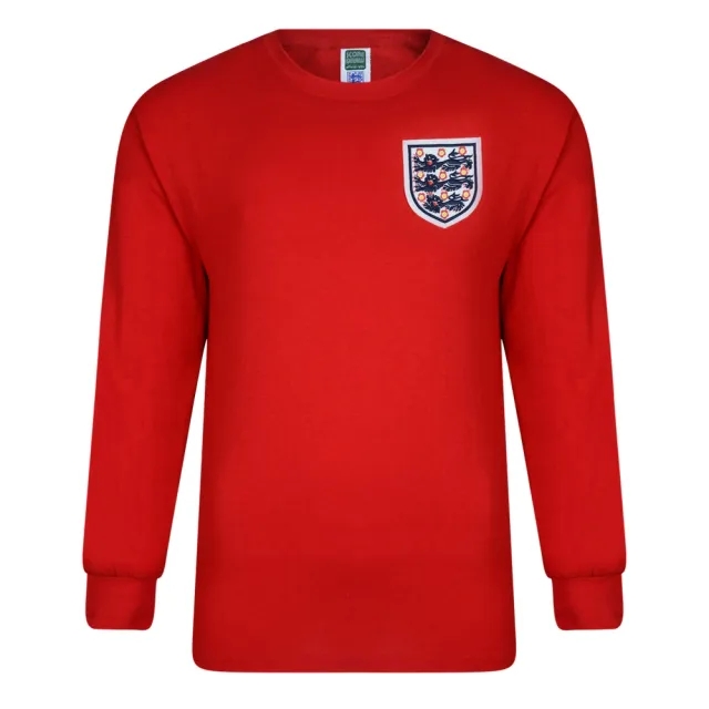 Score Draw England 1966 World Cup Final Away Retro Shirt