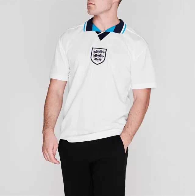 Score Draw England Mens SS Home European Shirt 1996