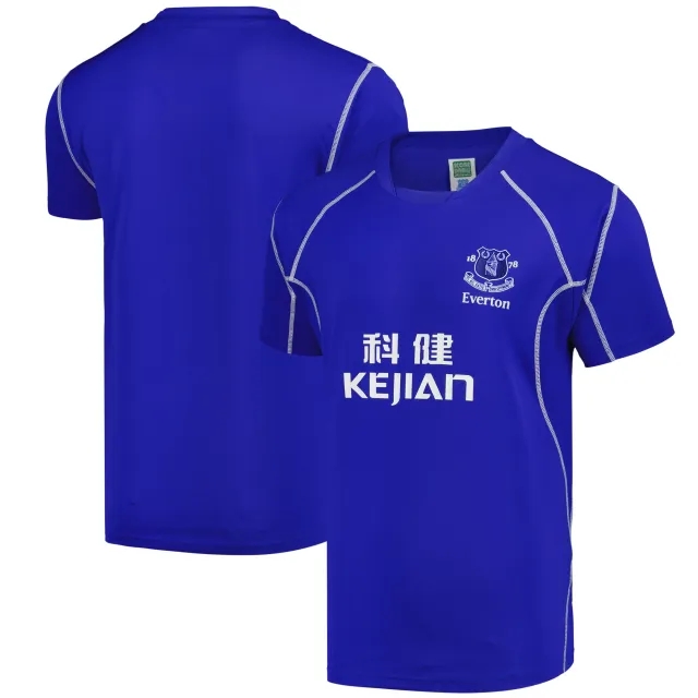Score Draw Everton Mens SS Home Shirt 2002/03