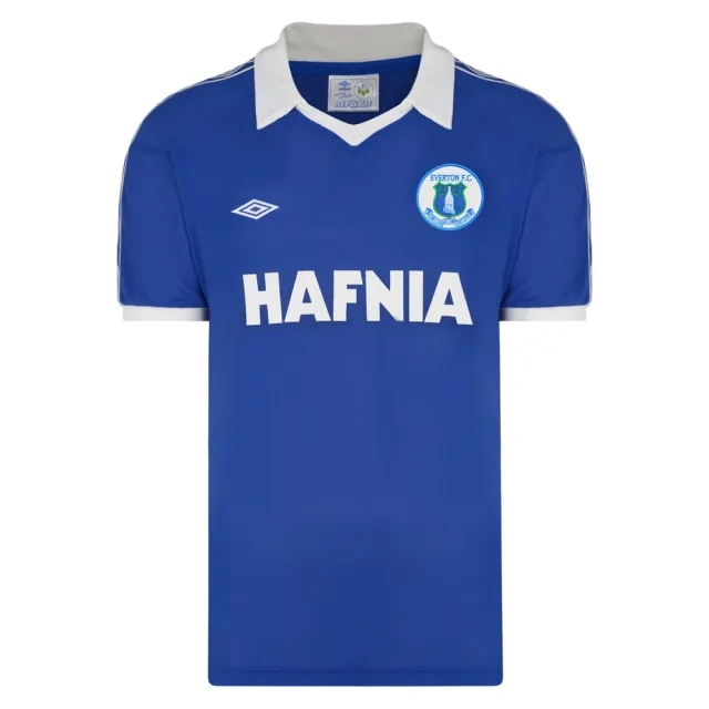 Score Draw Everton 1980 Umbro Retro Football Shirt