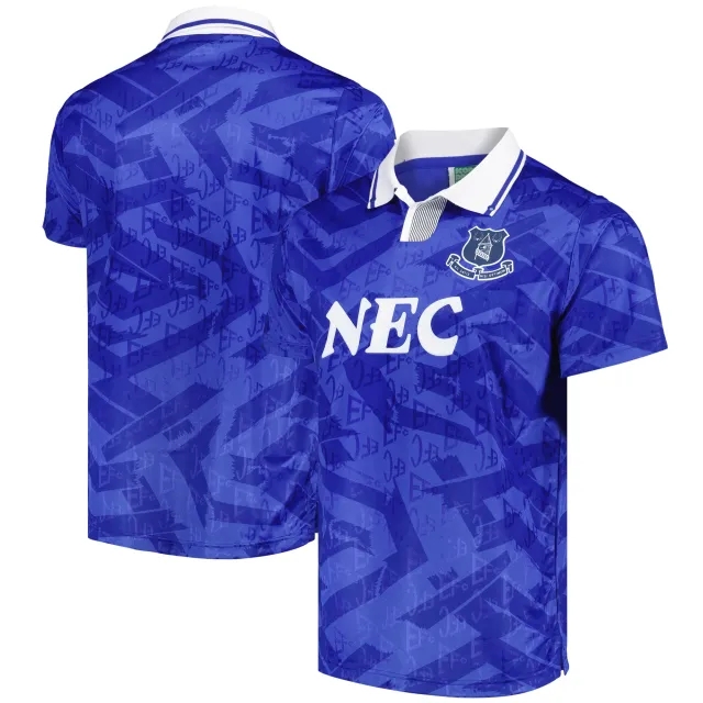 Score Draw Everton FC '92 Retro Home Shirt - Blue - Mens