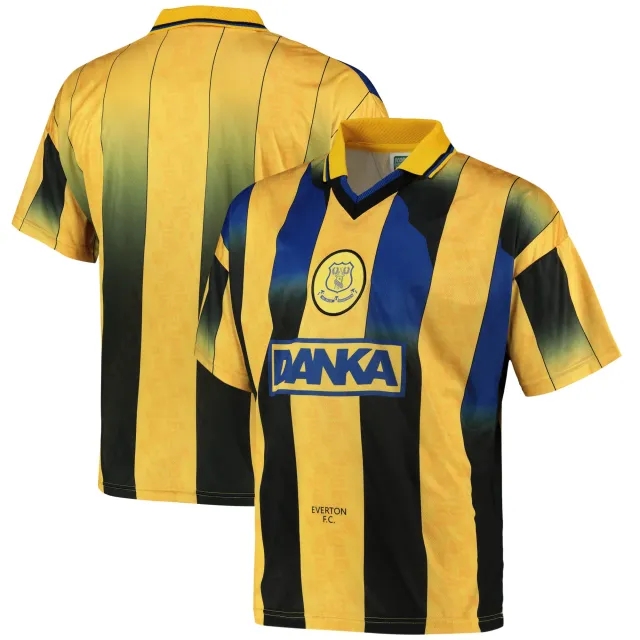 Scoredraw Retro Everton Mens SS Away Shirt 1996/97
