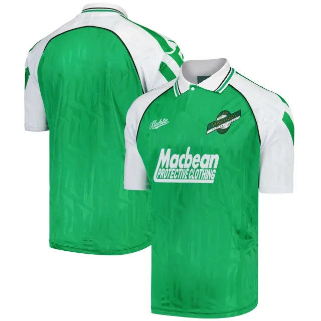 Score Draw Hibernian Mens SS Home Shirt 1994/95