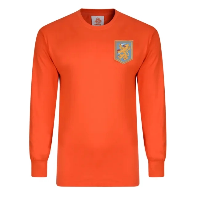 Score Draw Holland 1968 Long Sleeve Retro Football Shirt