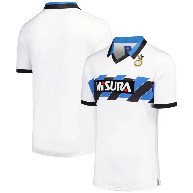 Score Draw Inter Milan Mens SS Away Shirt 1990/91