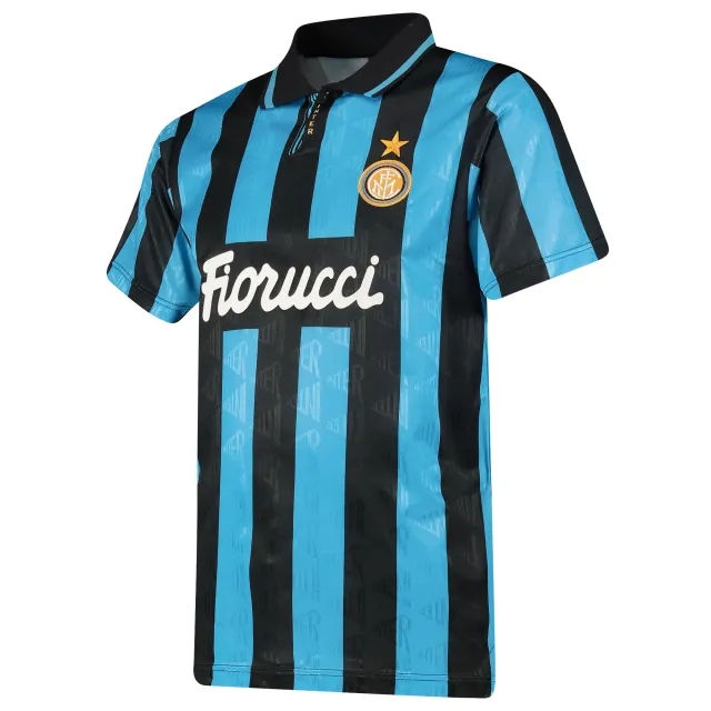 Score Draw Inter Milan Mens SS Home Shirt 1992/93