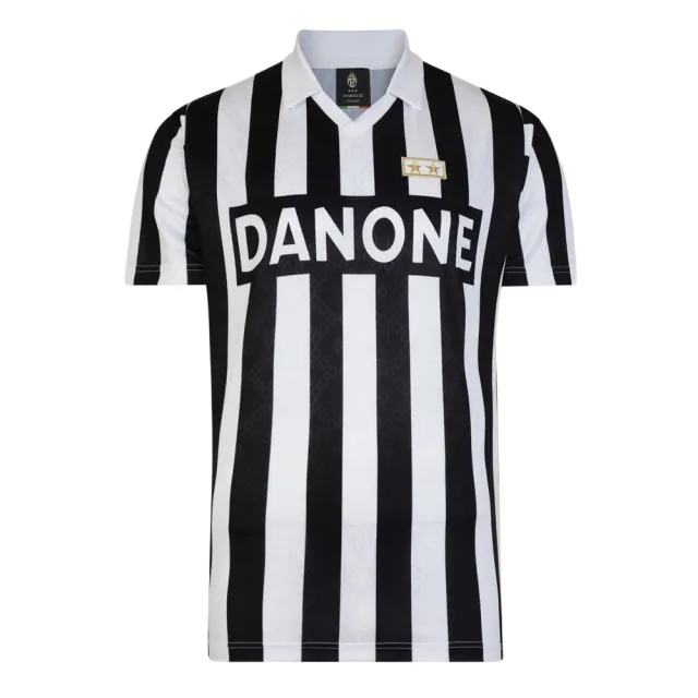 Score Draw Juventus 1993 UEFA Cup Final Retro Home Shirt