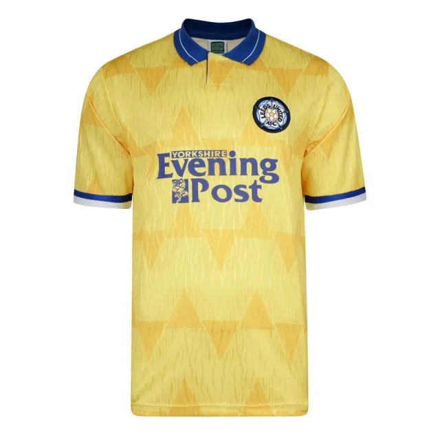 Score Draw Retro Leeds United 1992 Away Shirt