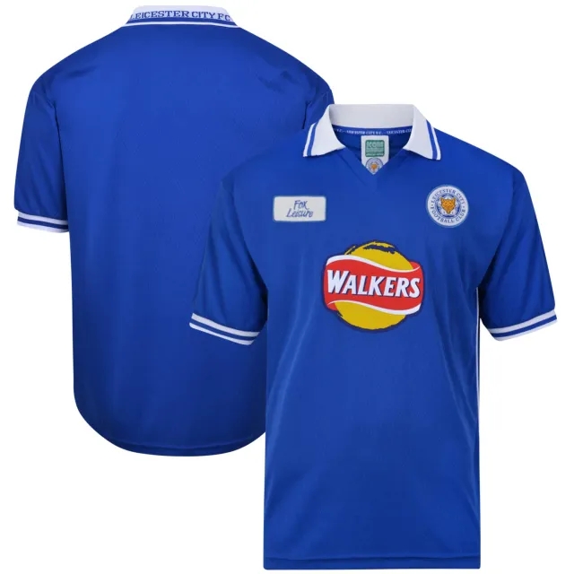 Unknown Leicester City Mens SS Home Shirt 2000/01